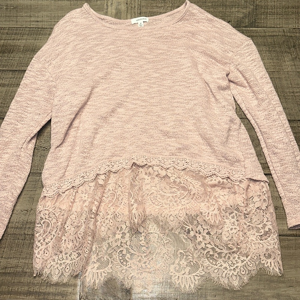 Baby pink top